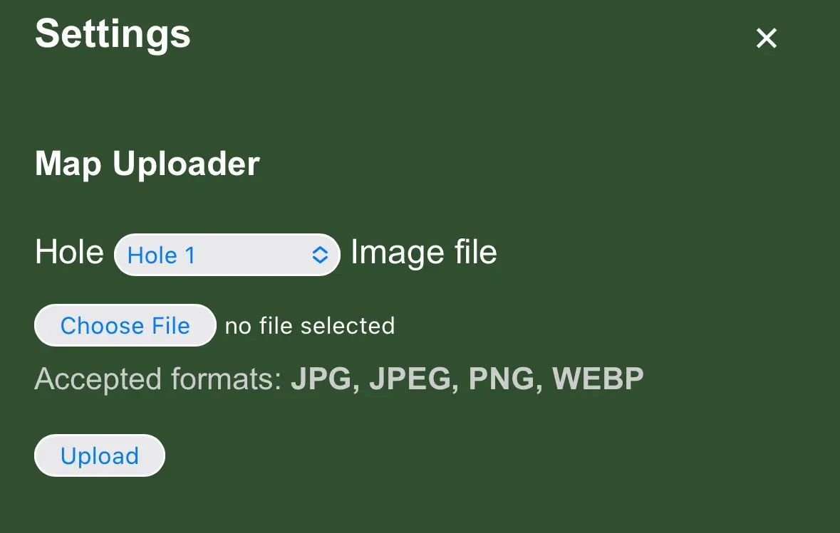Map Uploader panel (picture 3)