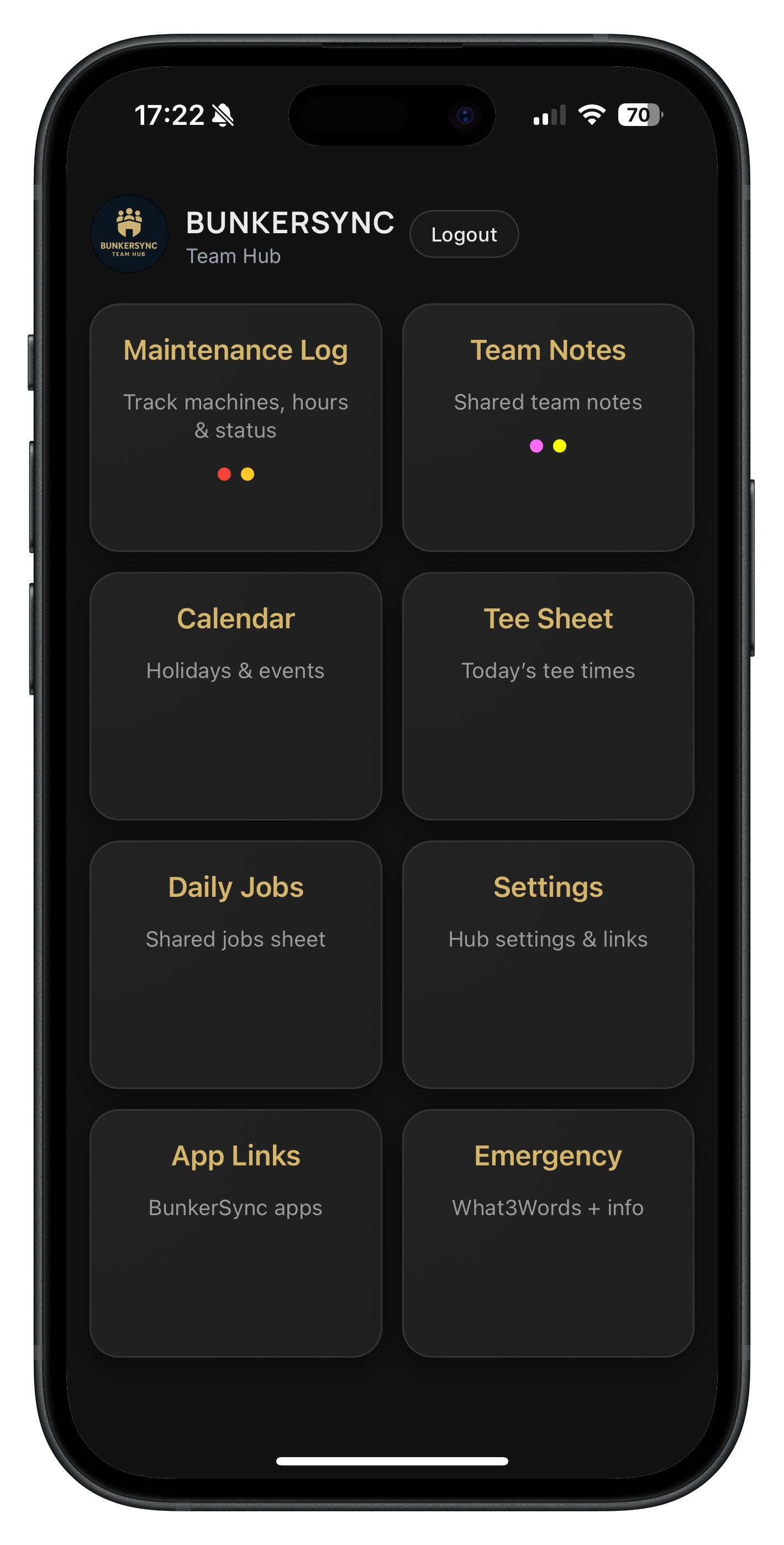 Team Hub App